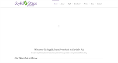 Desktop Screenshot of joyfulsteps.net